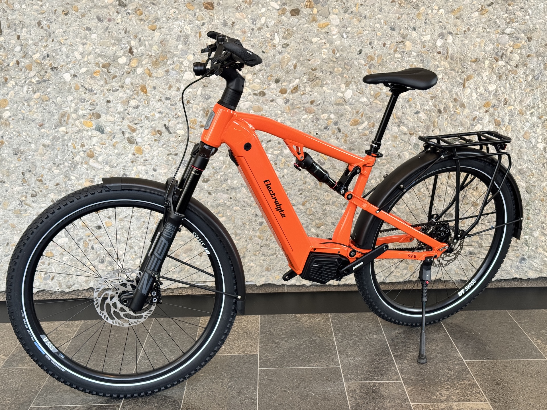 Bergblitz S9E MGU Fully SUV – M / Fully – Orange – Bild 4